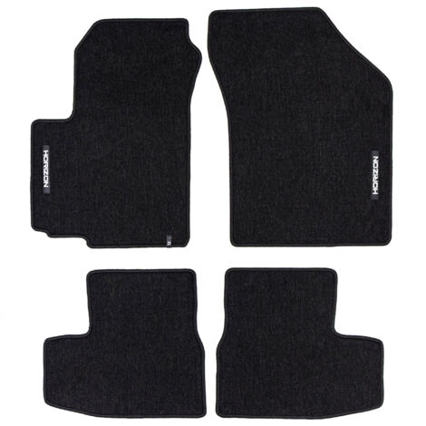 Tapis de Sol de Voiture pour Suzuki Grand Vitara IV 2018-2025 Velours Noir 4Pcs