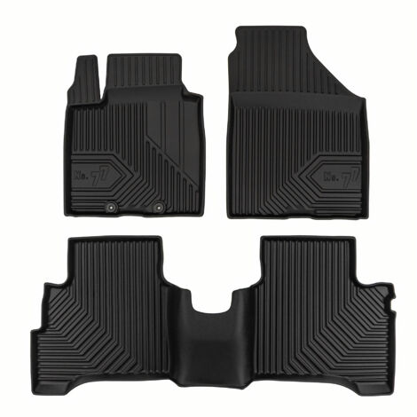 Tapis de Sol de Voiture pour Suzuki Swift VII 2024-2025 TPE Imperméable 3Pcs