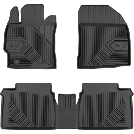 Tapis de Sol de Voiture pour Toyota Corolla 2013-2019 TPE Imperméable 3Pcs