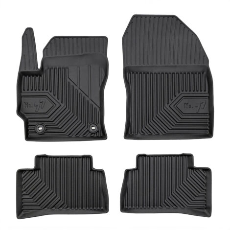 Tapis de Sol de Voiture pour Toyota Corolla Cross 2020-2025 FWD TPE Noir 3Pcs
