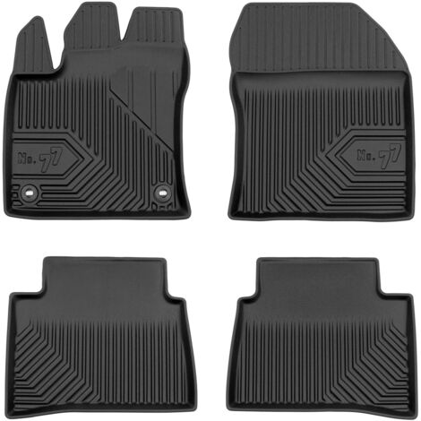 Tapis de Sol de Voiture pour Toyota Prius IV 2015-2023 TPE Imperméable 4Pcs