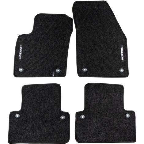 Tapis de Sol de Voiture pour Volvo C30 2006-2012 Velours solide et durable 4Pcs