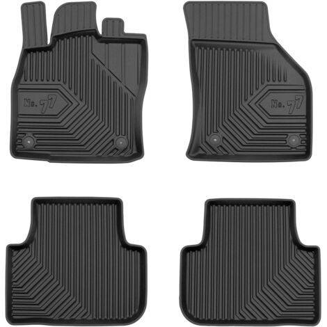 Tapis de Sol de Voiture pour VW Golf Sportsvan 2014-2020 TPE Imperméable 4Pcs