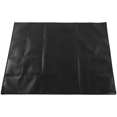 Tapis de sol double face ignifugé, résistant à la chaleur et réutilisable pour barbecue et foyer extérieur