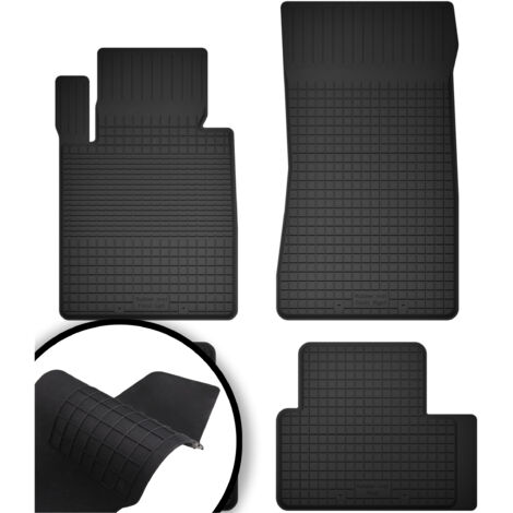 Tapis de sol en caoutchouc pour : Alfa Romeo Giulia 4x4 (4WD) berline (2016-)