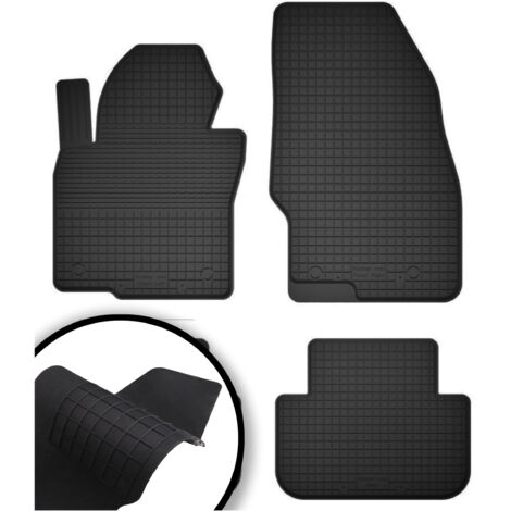 Tapis de sol en caoutchouc pour : Alfa Romeo Stelvio Q4 (4WD) 4x4 SUV (2017-)