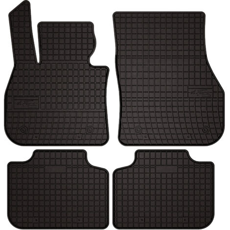 Tapis de sol en caoutchouc pour : BMW X2 U10 crossover (2023-) - noirs, sur mesure