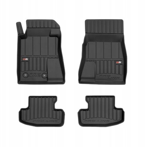 Tapis de sol en caoutchouc pour Ford Mustang 7 à partir de 2023 - 3D TROUGH