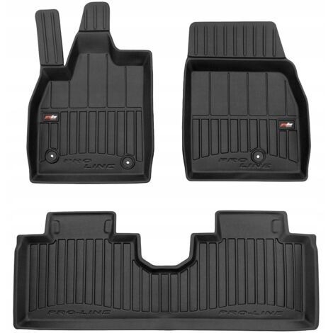Tapis de sol en caoutchouc pour Ford Mustang Mach-E à partir de 2020 - 3D TROUGH