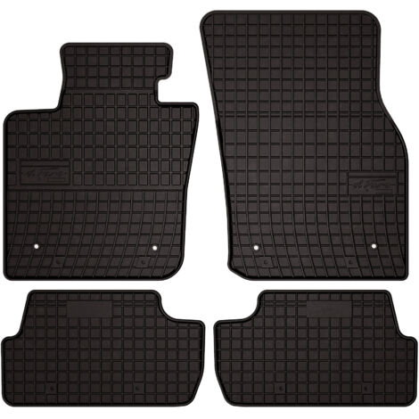Tapis de sol en caoutchouc pour : Mini Cooper III F56 (2014-) - noirs, sur mesure
