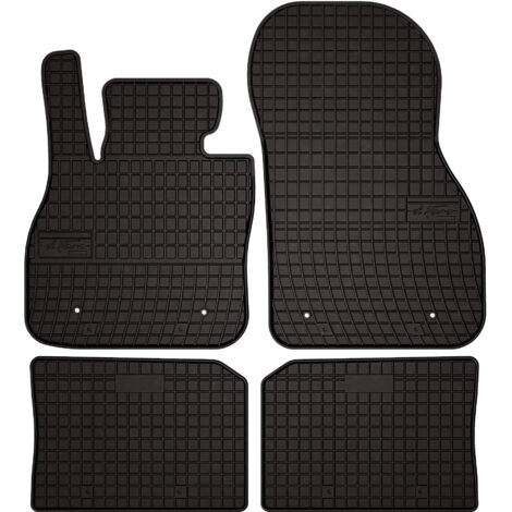 Tapis de sol en caoutchouc pour : Mini Countryman R60 hatchback (2010-2017) - noirs, sur mesure
