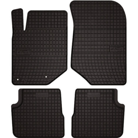 Tapis de sol en caoutchouc pour Opel Corsa F 5 portes (2019-) - noirs, sur mesure