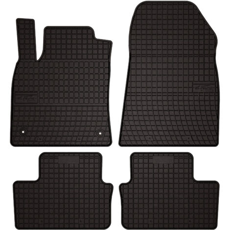 Tapis de sol en caoutchouc pour Renault Clio V (2019-) - noirs, sur mesure