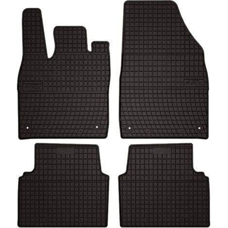 Tapis de sol en caoutchouc pour : Volkswagen ID.3 hatchback (2019-) - noirs, sur mesure