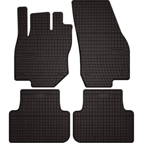 Tapis de sol en caoutchouc pour : Volkswagen Tiguan III SUV (2024-) - noirs, sur mesure