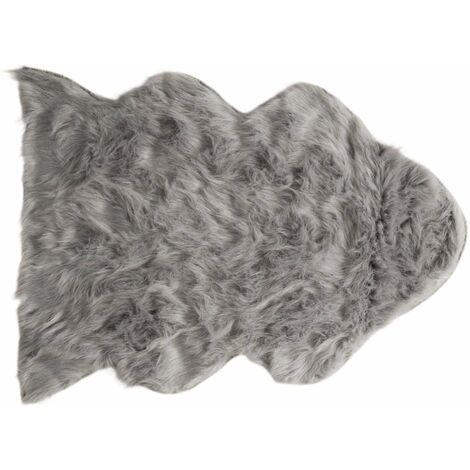 Tapis de sol en Fausse peau de mouton, toucher ultra doux BAKU