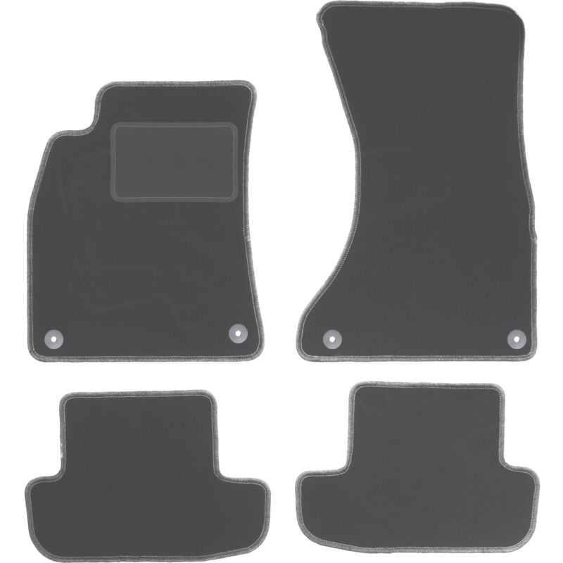 Tapis de sol en graphite pour Audi A5 8T coupé (2008-2018)