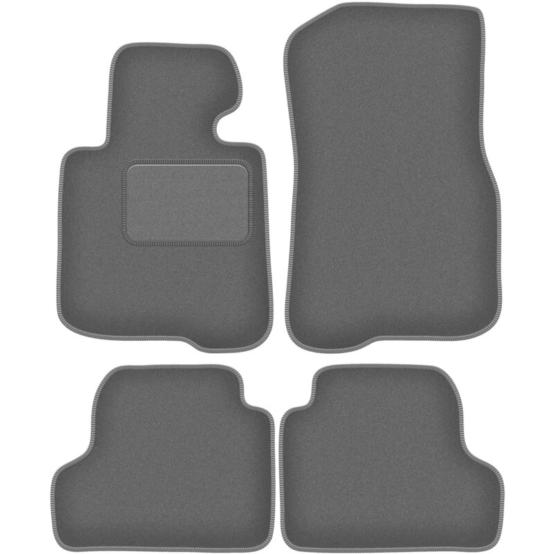 Tapis de sol en graphite pour BMW 4 F32 Gran Coupé (2013-)