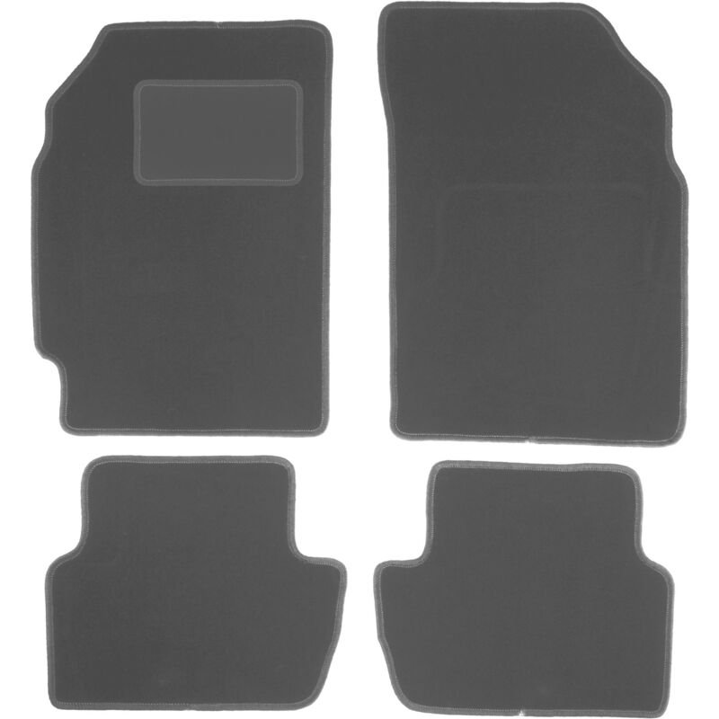 Tapis de sol en graphite pour Chevrolet Spark III M300 à hayon (2009-2015)
