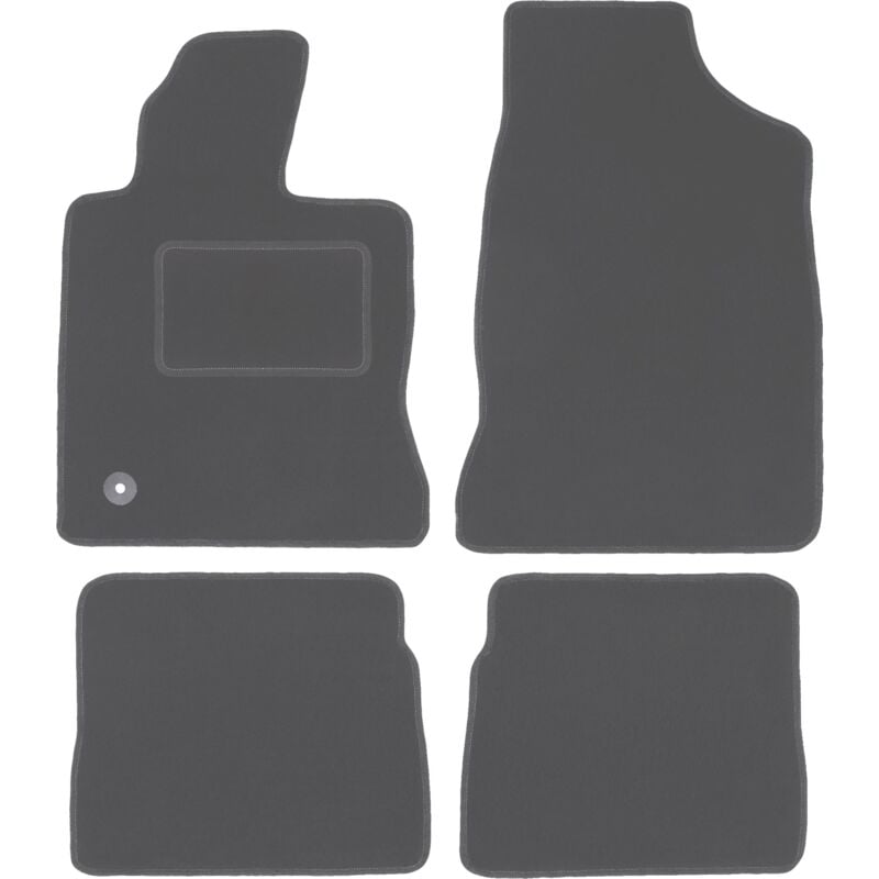 Tapis de sol en graphite pour Chrysler PT Cruiser cabriolet, hayon (2000-2010)