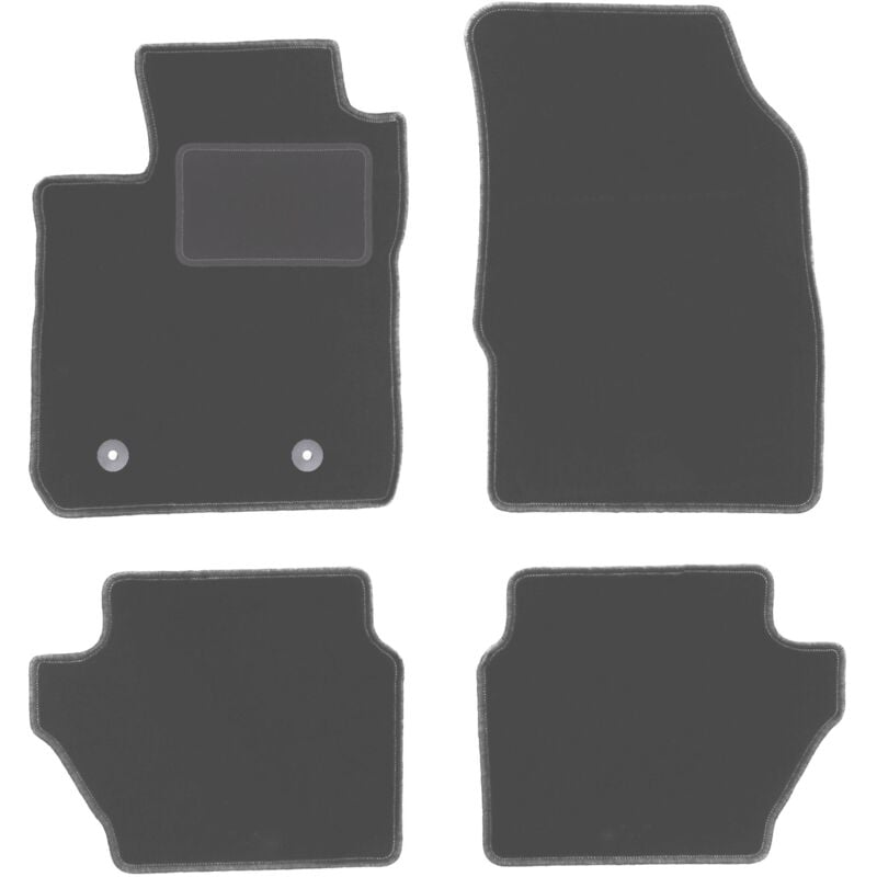 Tapis de sol en graphite pour Ford EcoSport MK2 (2012-2017)