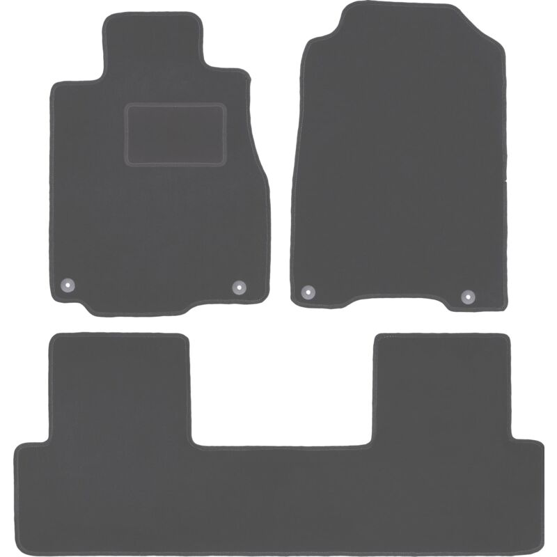 Tapis de sol en graphite pour Honda CR-V IV SUV (2011-2018)