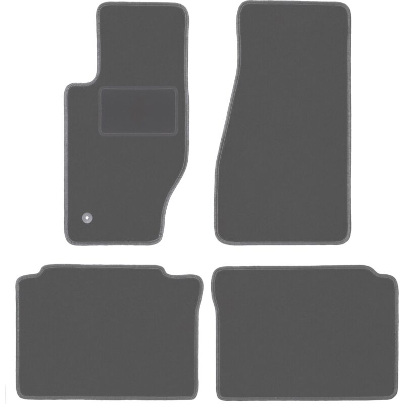 Tapis de sol en graphite pour Jeep Grand Cherokee III WK tout-terrain (2005-2010)