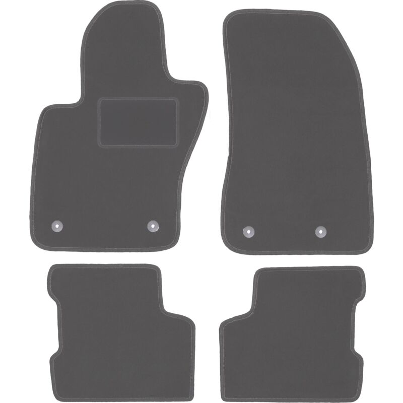 Tapis de sol en graphite pour Jeep Renegade SUV (2014-2019)