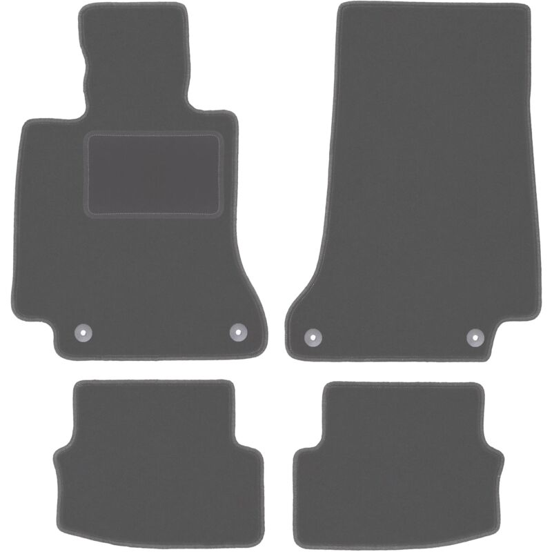 Tapis de sol en graphite pour Mercedes C W205 Cabriolet, Coupé (2015-)