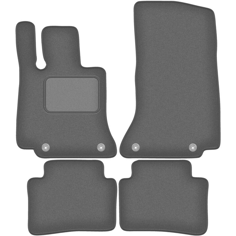 Tapis de sol en graphite pour Mercedes Classe C W206 berline, break (2021-)