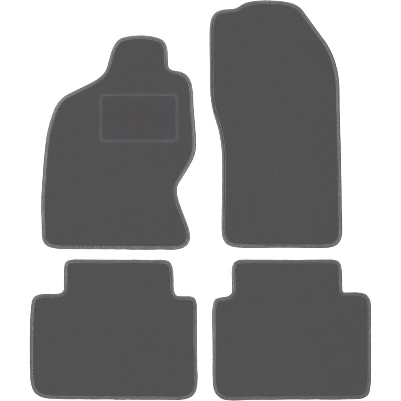 Tapis de sol en graphite pour Nissan Terrano II 0 (1993-2005)