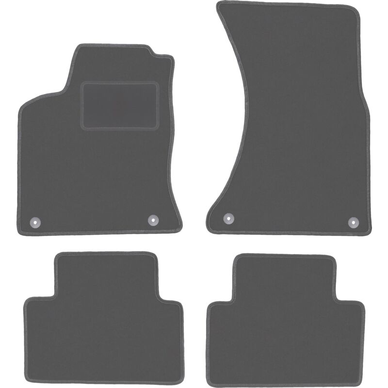 Tapis de sol en graphite pour Porsche Macan SUV (2013-)