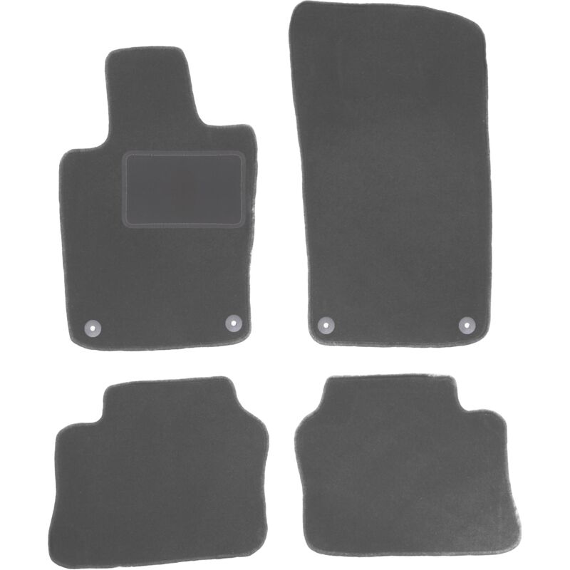 Tapis de sol en graphite pour Porsche Panamera fastback (2009-2016)