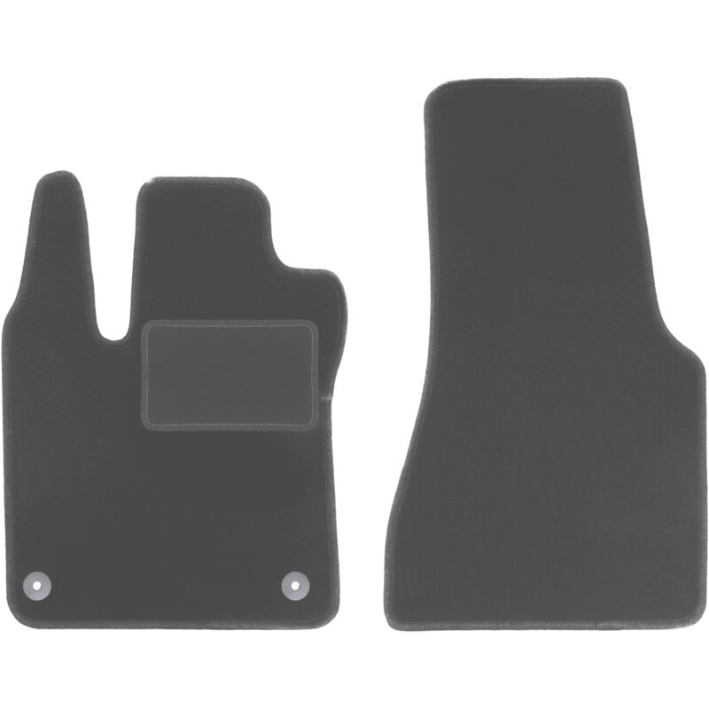 Tapis de sol en graphite pour Smart Fortwo III à hayon (2014-2020)