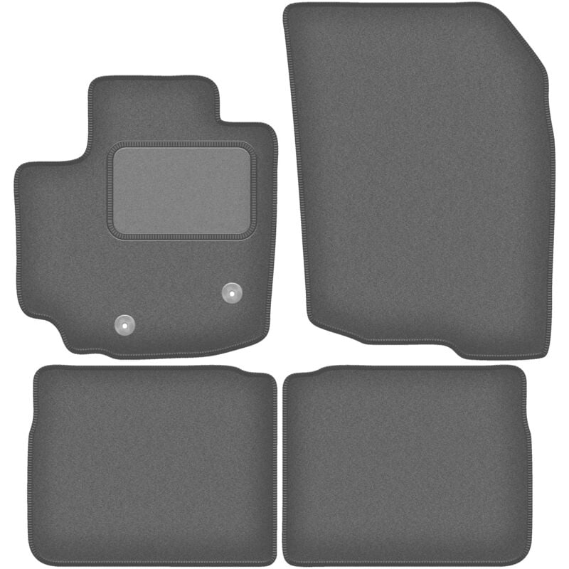 Tapis de sol en graphite pour SUV Suzuki S-Cross Hybrid (2020-)