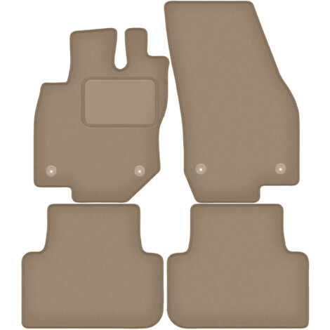Tapis de sol en velours beige pour : VW Tiguan III SUV (2024-)