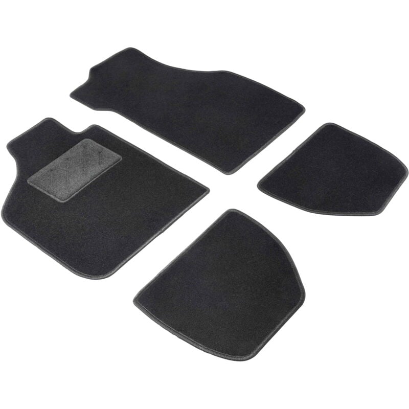 Tapis de sol en velours feutre aiguilleté pour Porsche 911 09/1997-09/2005