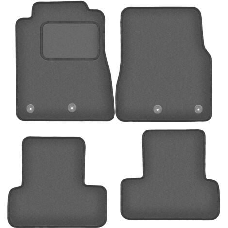 Tapis de sol en velours graphite pour : Ford Mustang MK5 FL coupé (2011-2014)