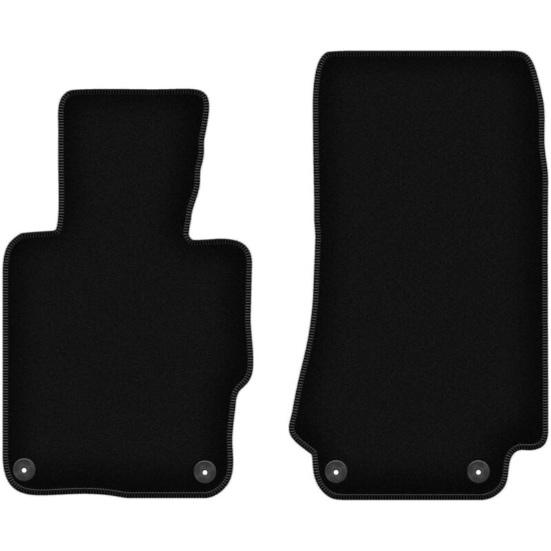 Tapis de sol en velours noir BASIC pour : BMW Z3 E36/8 coupé (1997-2002)