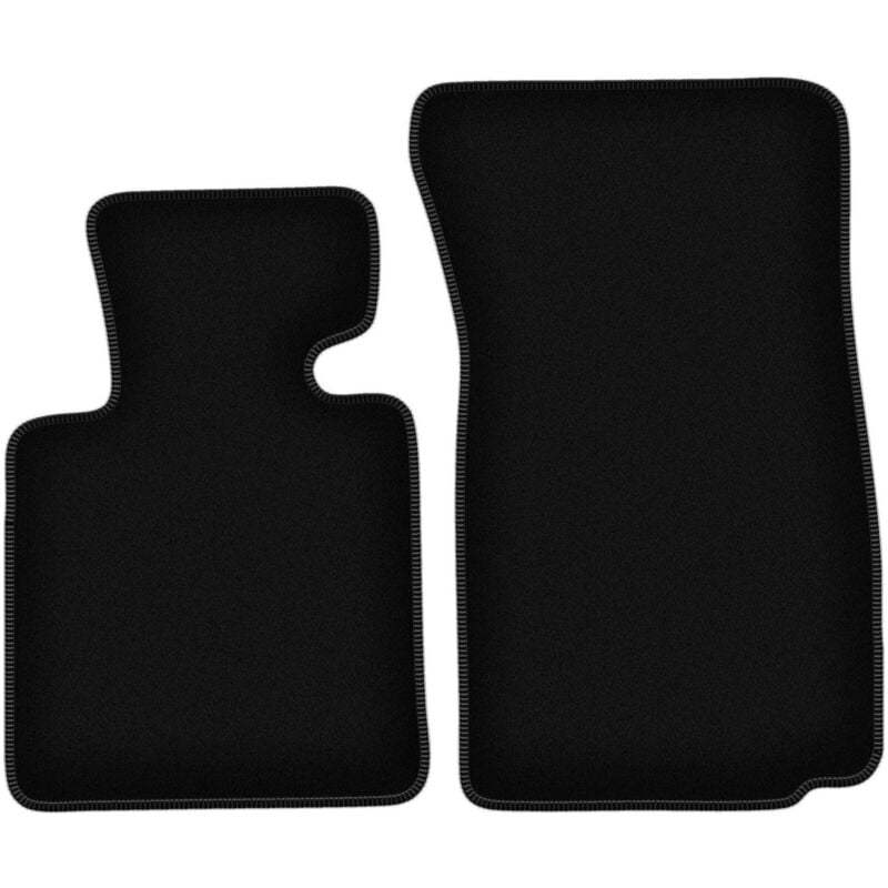 Tapis de sol en velours noir BASIC pour : BMW Z4 E85 cabriolet (2002-2008)