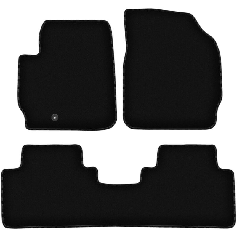 Tapis de sol en velours noir BASIC pour : Ford Maverick MK2 SUV (2004-2007)