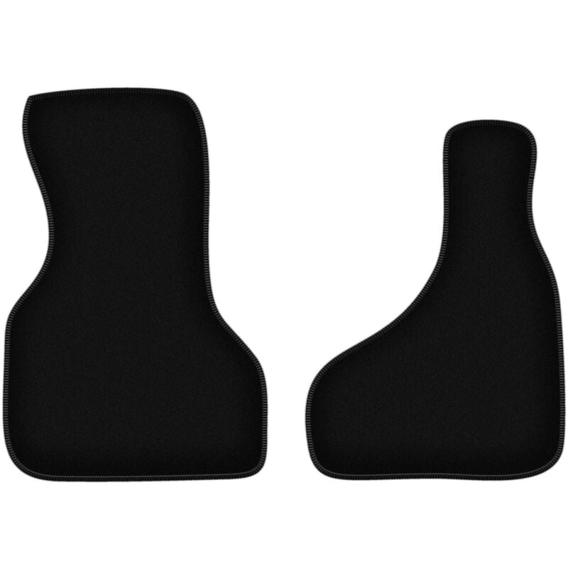 Tapis de sol en velours noir BASIC pour : fourgonnette de livraison GMC Safari II (1995-2005)