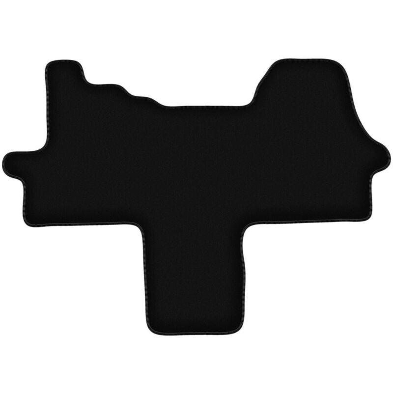 Tapis de sol en velours noir BASIC pour fourgonnette Fiat Ducato III (2006-2014)