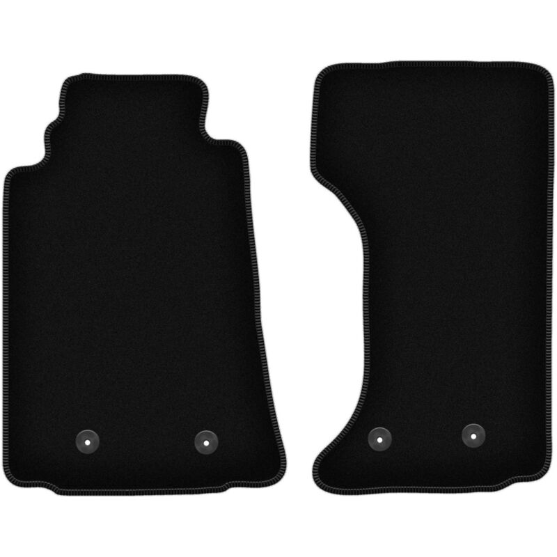 Tapis de sol en velours noir BASIC pour Mazda MX-5 III cabriolet (2005-2015)