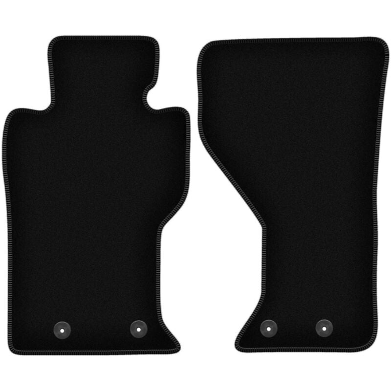 Tapis de sol en velours noir BASIC pour Mazda MX-5 IV coupé, cabriolet (2014-)