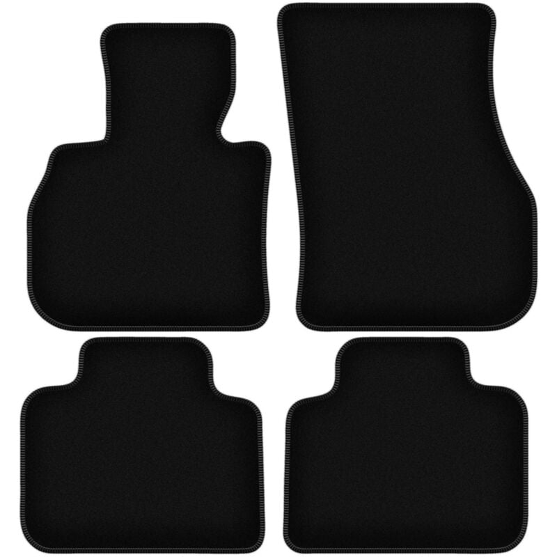 Tapis de sol en velours noir BASIC pour : Mini Countryman F60 crossover (2017-)