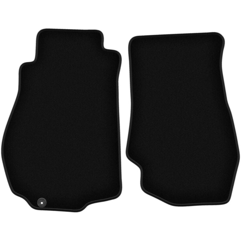 Tapis de sol en velours noir BASIC pour : Nissan 350Z coupé (2003-2009)