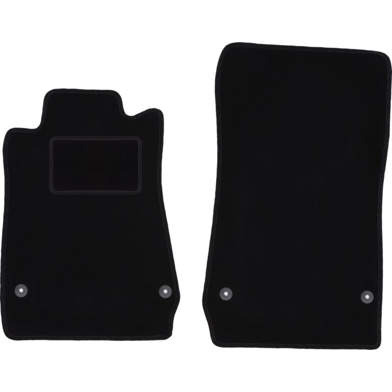 Tapis de sol en velours noir pour : Mercedes SLK R171 coupé (2004-2011)