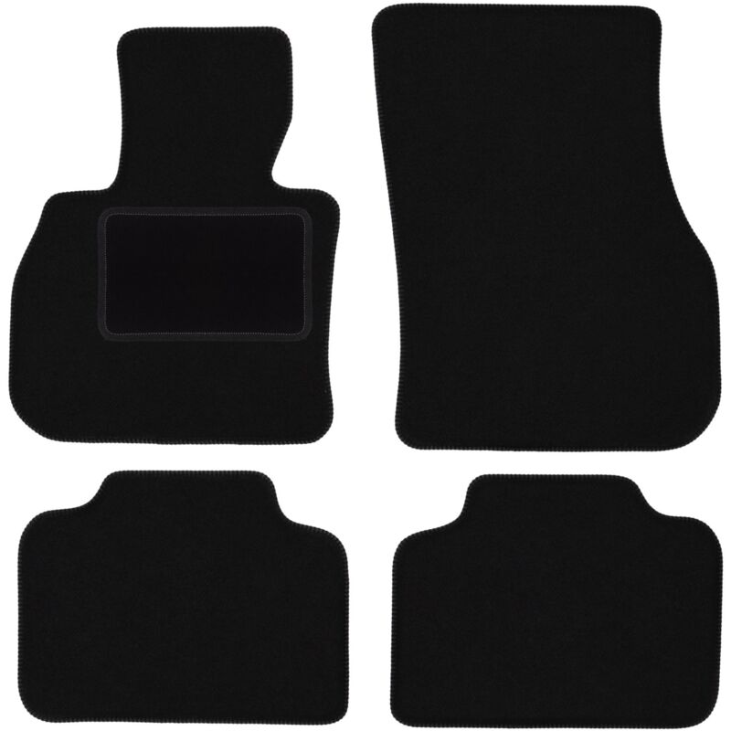 Tapis de sol en velours noir pour : Mini Countryman F60 crossover (2017-)