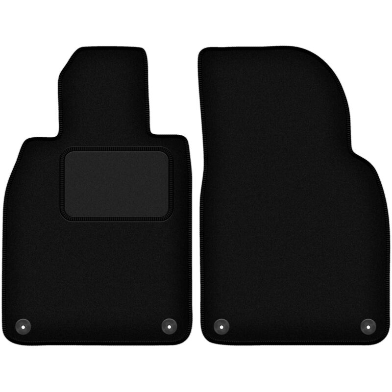 Tapis de sol en velours noir pour : Porsche Cayman 982 roadster (2016-)